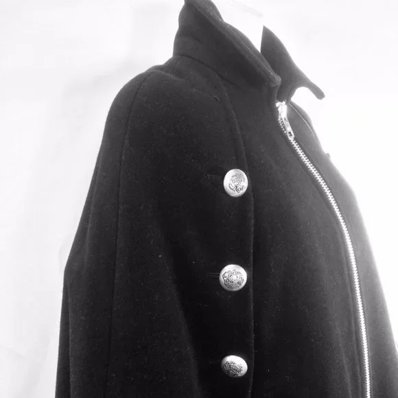 See by Chloe Wool Cape Coat  Goth -  AS IS - Picture 5 of 16